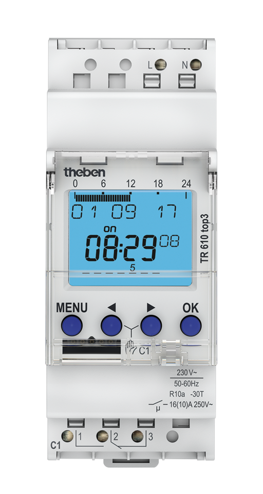 THEBEN 6100130 TR 610 top3 230VAC