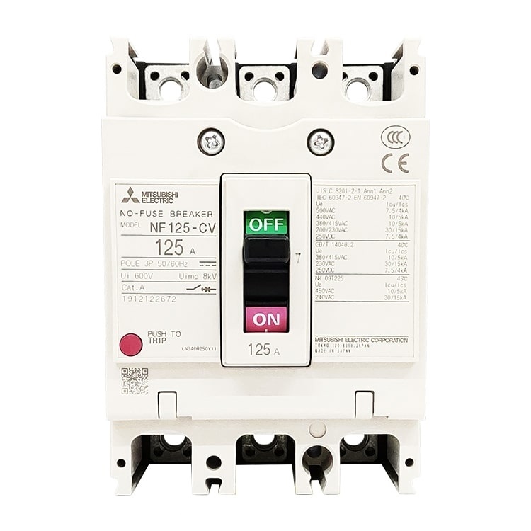 MITSUBISHI NF125-CV 80A 3P
