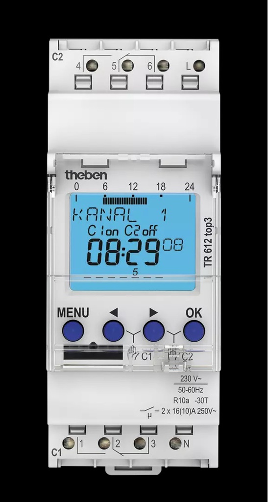 THEBEN 6120130 TR 612 top3 230VAC